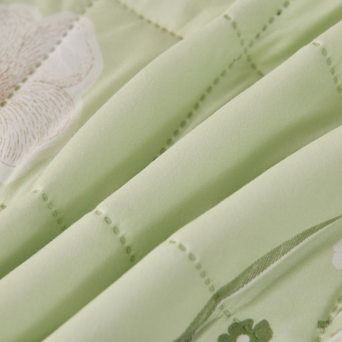 91家纺网 家纺一手货源 找家纺 培童   2025新款超声波亲肤绒夏被夏凉被直播爆款超声波夏被空调被礼品被 浪花多多