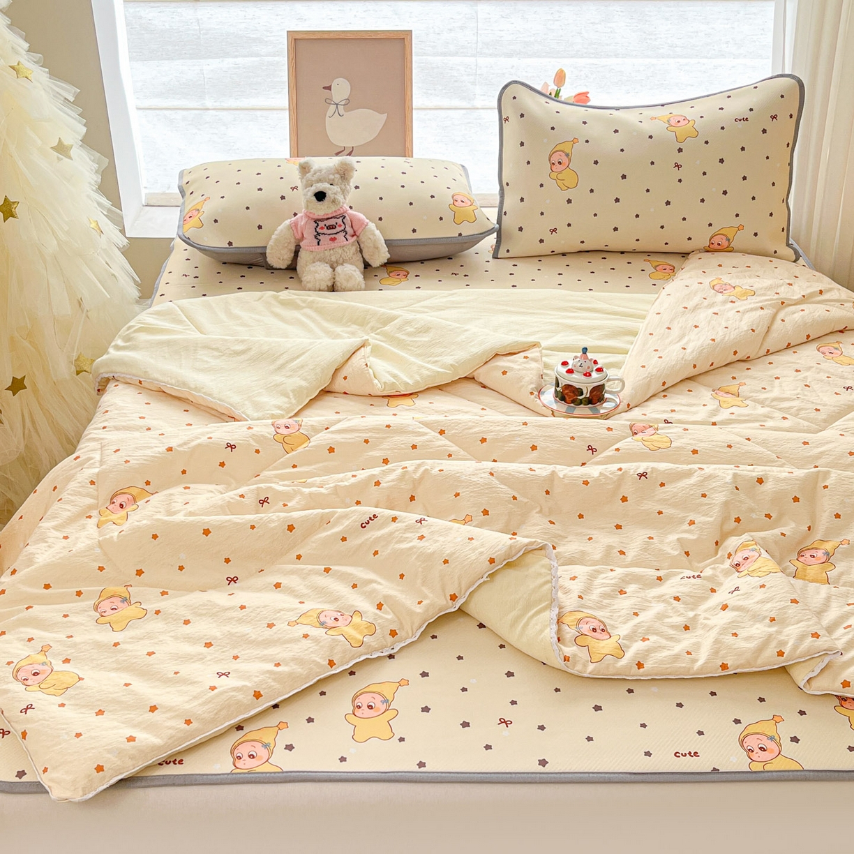 91家纺网 家纺一手货源 找家纺 （总）川悦生活 2026新款小阪冰丝冰丝数码印花凉席大床