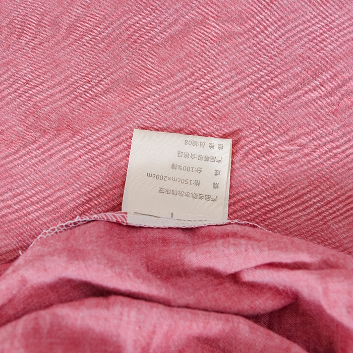 91家纺网 家纺一手货源 找家纺 恋人优选 2026新款全棉纯棉水洗棉单床笠床笠单件 砖红