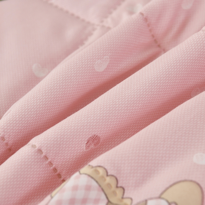 91家纺网 家纺一手货源 找家纺 培童   2025新款超声波亲肤绒夏被夏凉被直播爆款超声波夏被空调被礼品被 小马乐园