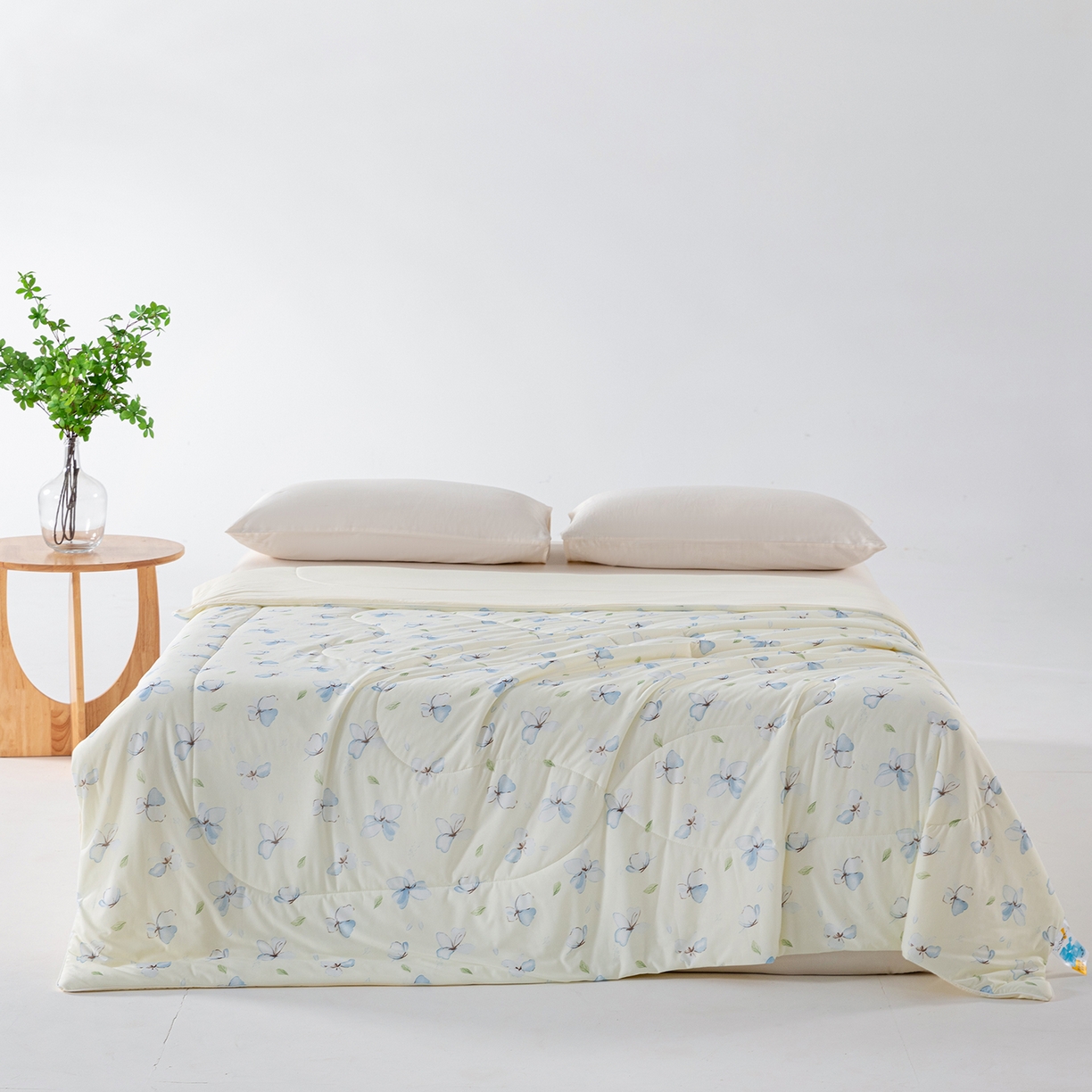 91家纺网 家纺一手货源 找家纺 （总）卡初家居（原微来） 2026新款A类氨纶水洗冰丝凉感夏被