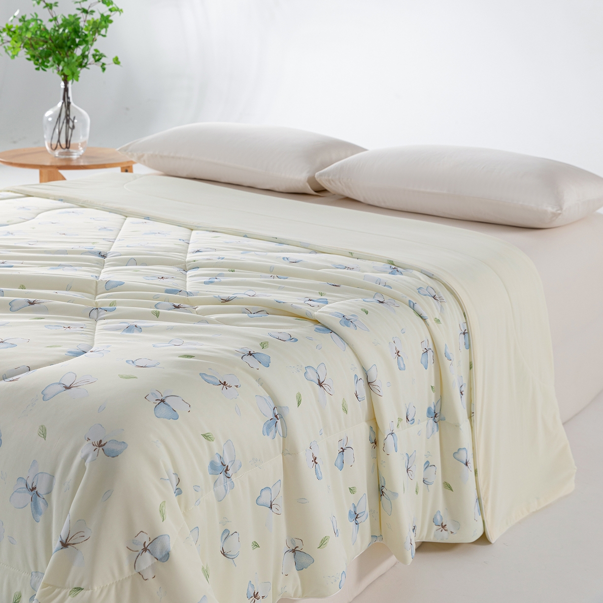 91家纺网 家纺一手货源 找家纺 （总）卡初家居（原微来） 2026新款A类氨纶水洗冰丝凉感夏被