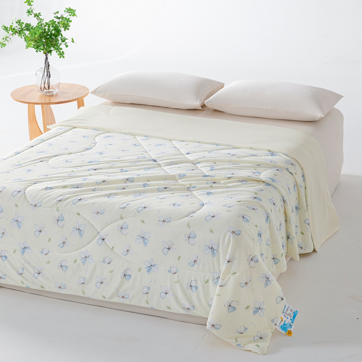 91家纺网 家纺一手货源 找家纺 （总）卡初家居（原微来） 2026新款A类氨纶水洗冰丝凉感夏被