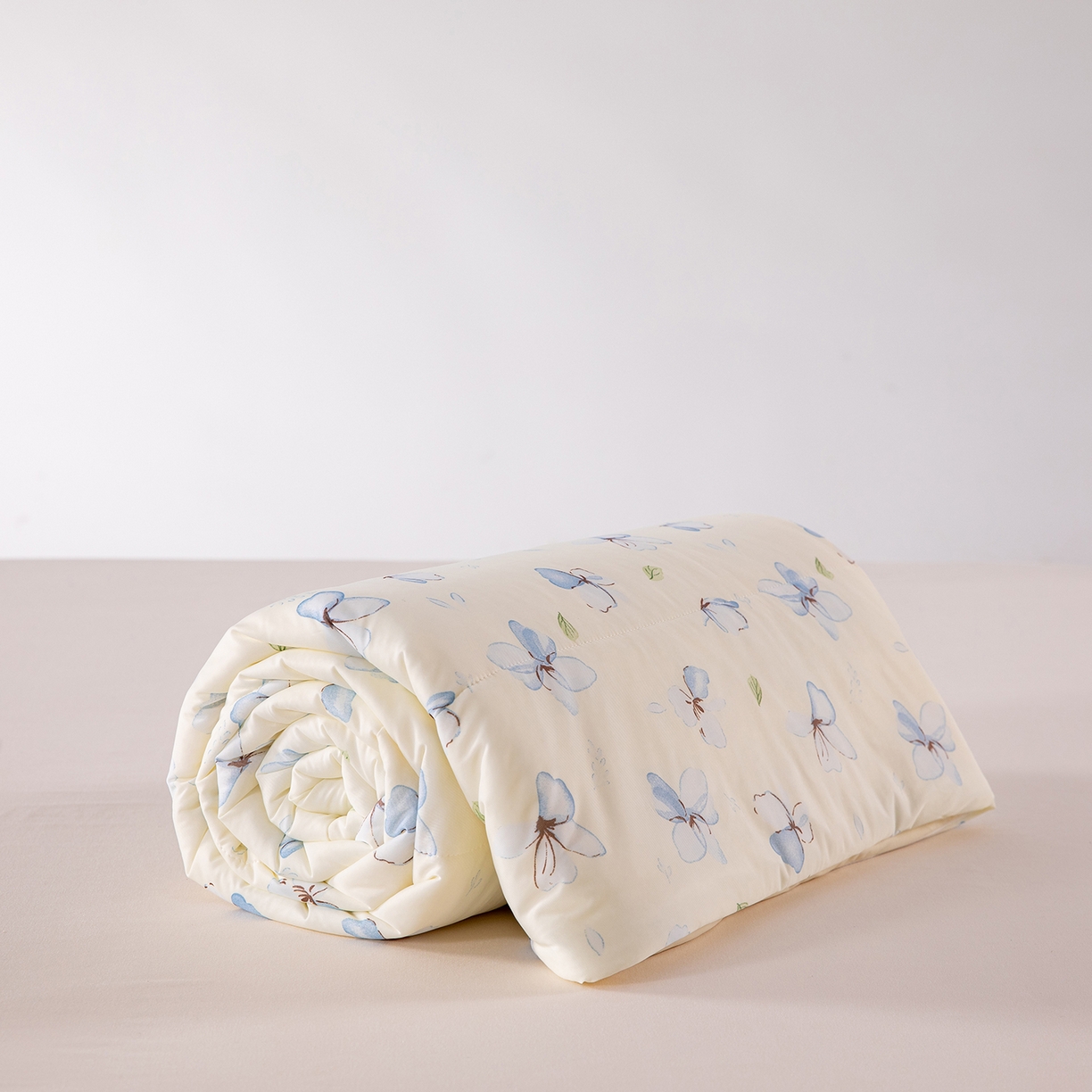 91家纺网 家纺一手货源 找家纺 （总）卡初家居（原微来） 2026新款A类氨纶水洗冰丝凉感夏被