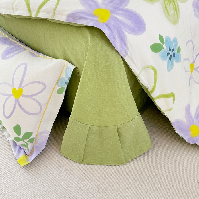 91家纺网 家纺一手货源 找家纺 宇彬家纺 2026新款13070A类全棉纯棉印花单被套被套单件-一字绣工艺款系列 一字绣 浔彩