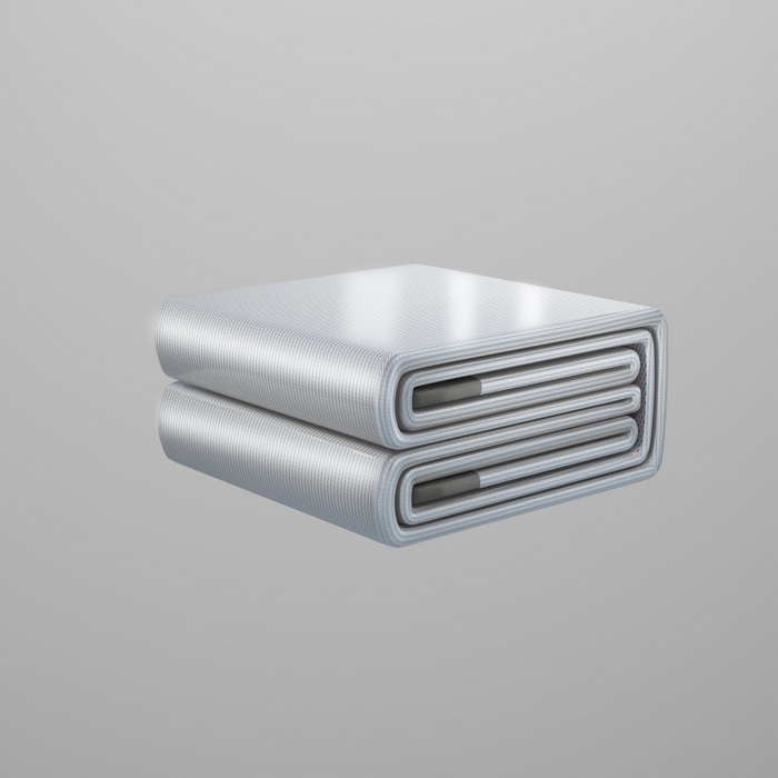 91家纺网 家纺一手货源 找家纺 YYDS网供 2026新款冰丝夏天凉席冰丝席床笠可水洗家用折叠空调软席子三件套学生宿舍 雪山冰晶灰