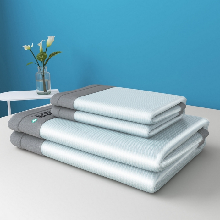 91家纺网 家纺一手货源 找家纺 YYDS网供 2026新款冰丝夏天凉席冰丝席床笠可水洗家用折叠空调软席子三件套学生宿舍 雪山冰晶绿