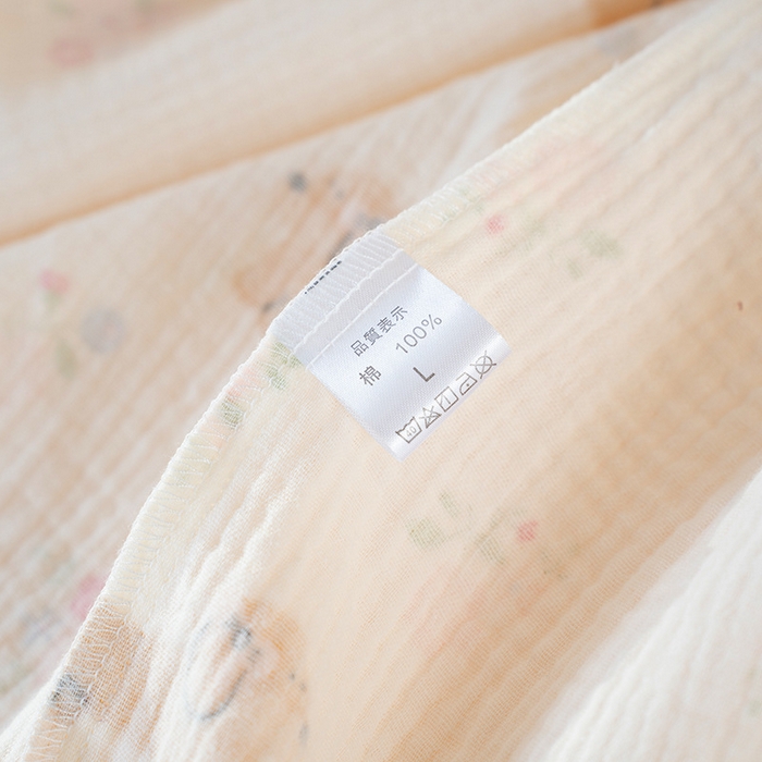 91家纺网 家纺一手货源 找家纺 （总）洛兰沙家居馆 26春夏新品睡裙女系带绉布甜美公主风长袖薄款可外穿家居服睡裙