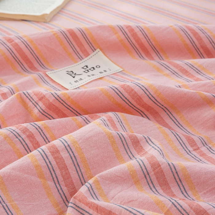 91家纺网 家纺一手货源 找家纺 恋人优选 2026新款全棉纯棉水洗棉单床笠床笠单件 娇韵粉（有标款）