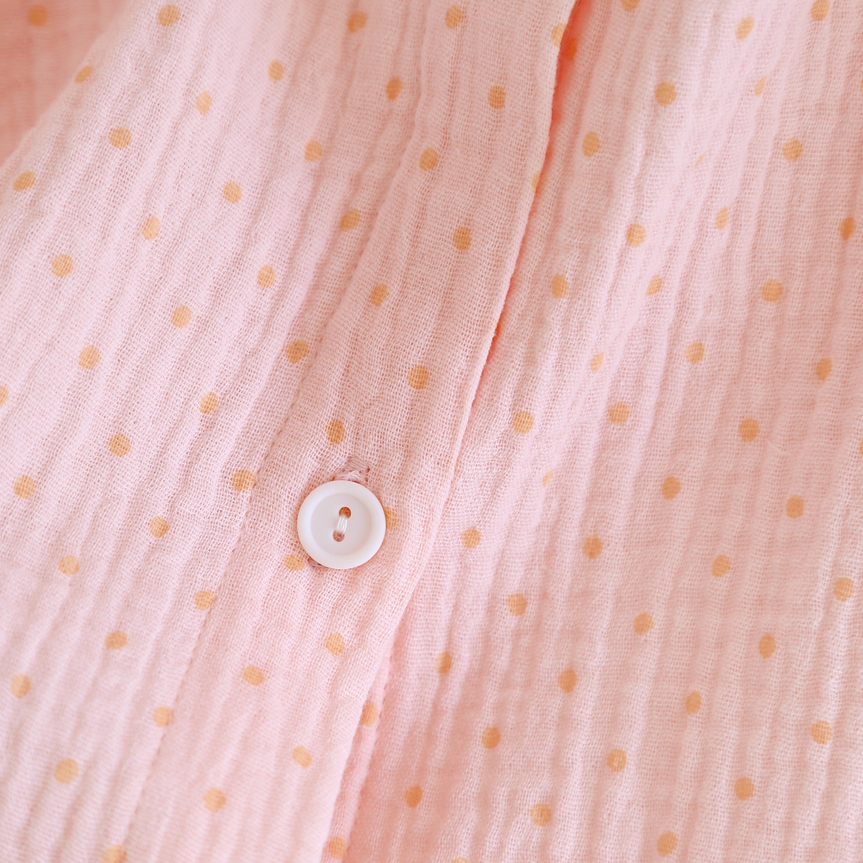 91家纺网 家纺一手货源 找家纺 （总）洛兰沙家居馆 韩版甜美素色木耳边纯棉睡衣女春秋季长袖宽松少女感家居服套装可外穿