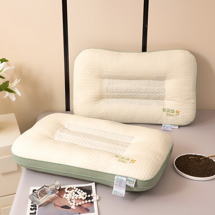 91家纺网 家纺一手货源 找家纺 她喜爱枕芯 2026春夏新款芯决决护颈枕枕头枕芯 芯决决护颈枕