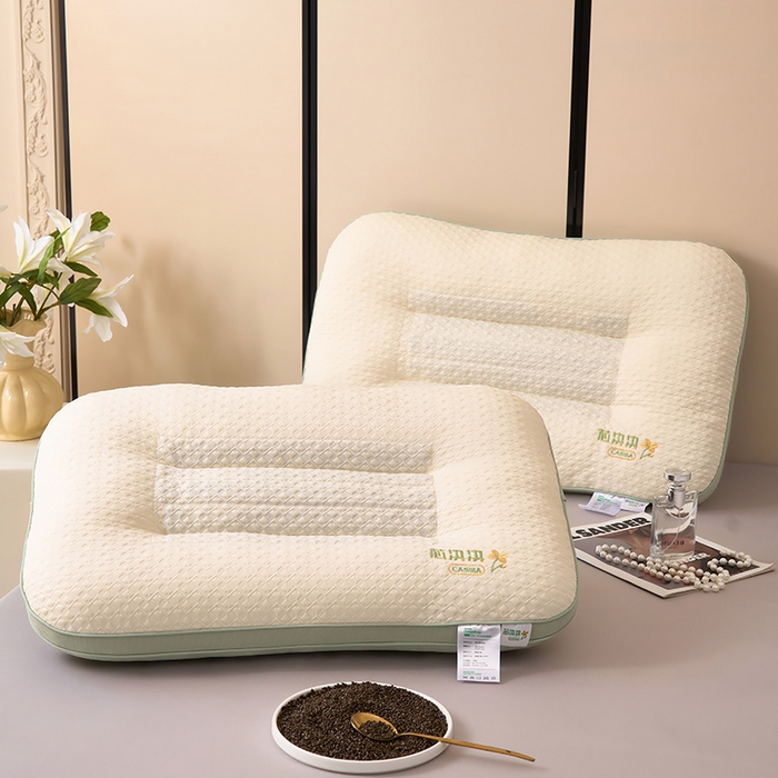 91家纺网 家纺一手货源 找家纺 她喜爱枕芯 2026春夏新款芯决决护颈枕枕头枕芯 芯决决护颈枕