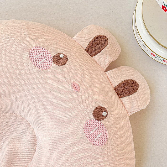 91家纺网 家纺一手货源 找家纺 她喜爱枕芯 2026新款刺绣艾米兔婴童枕枕头枕芯-艾米兔 艾米兔-粉色