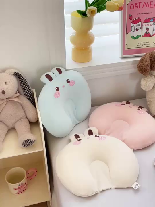 91家纺网 家纺一手货源 找家纺 （总）她喜爱枕芯 2026新款刺绣艾米兔婴童枕枕头枕芯-艾米兔