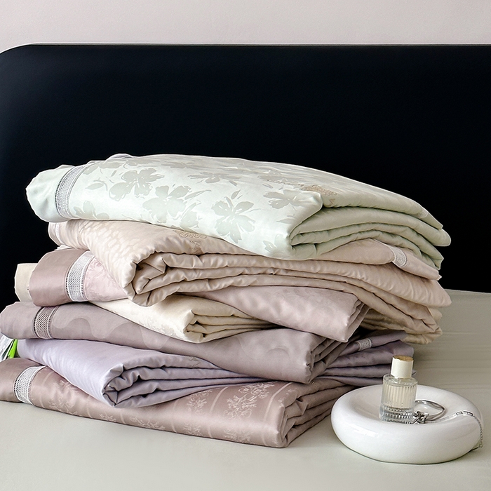 91家纺网 家纺一手货源 找家纺 （总）丽笙被芯 2026春夏新款A类兰精天丝提花夏被夏凉被空调被（老款延续）