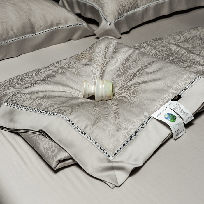 91家纺网 家纺一手货源 找家纺 丽笙被芯 2026春夏新款A类兰精天丝提花夏被夏凉被空调被（老款延续） 慧言