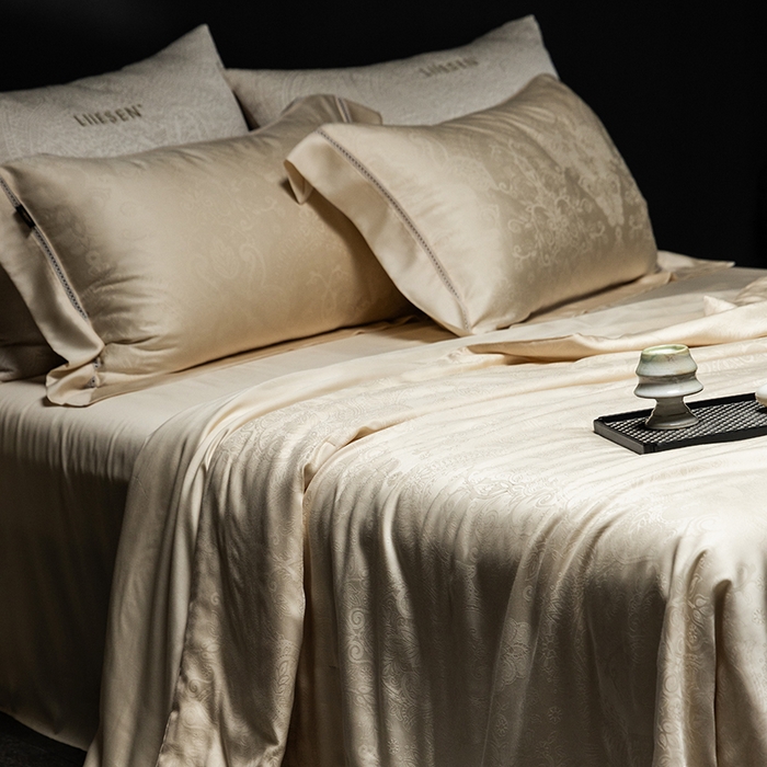 91家纺网 家纺一手货源 找家纺 丽笙被芯 2026春夏新款A类兰精天丝提花夏被夏凉被空调被（老款延续） 铭欣