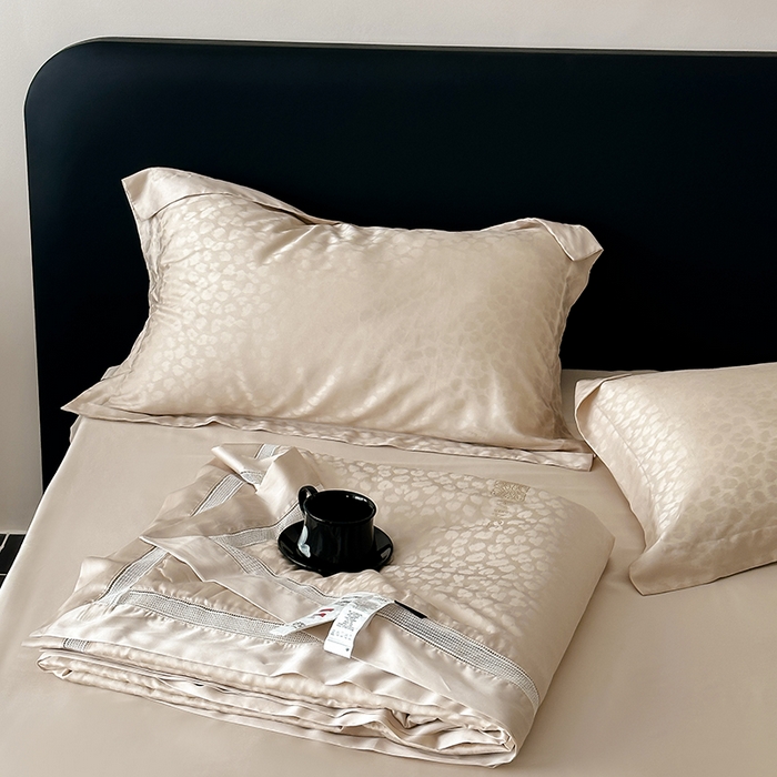 91家纺网 家纺一手货源 找家纺 丽笙被芯 2026春夏新款A类兰精天丝提花夏被夏凉被空调被（老款延续） 梵音