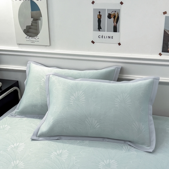 91家纺网 家纺一手货源 找家纺 （总）倾慕 2026新款提花凉感凉席床席款三件套系列