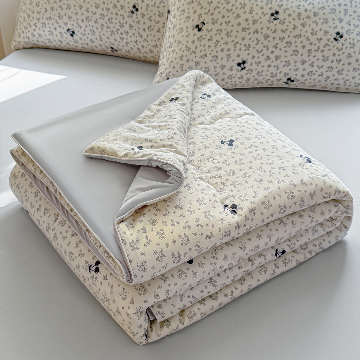 91家纺网 家纺一手货源 找家纺 （总）万盛家纺 2026新款全棉锦氨凉感夏被夏凉被空调被