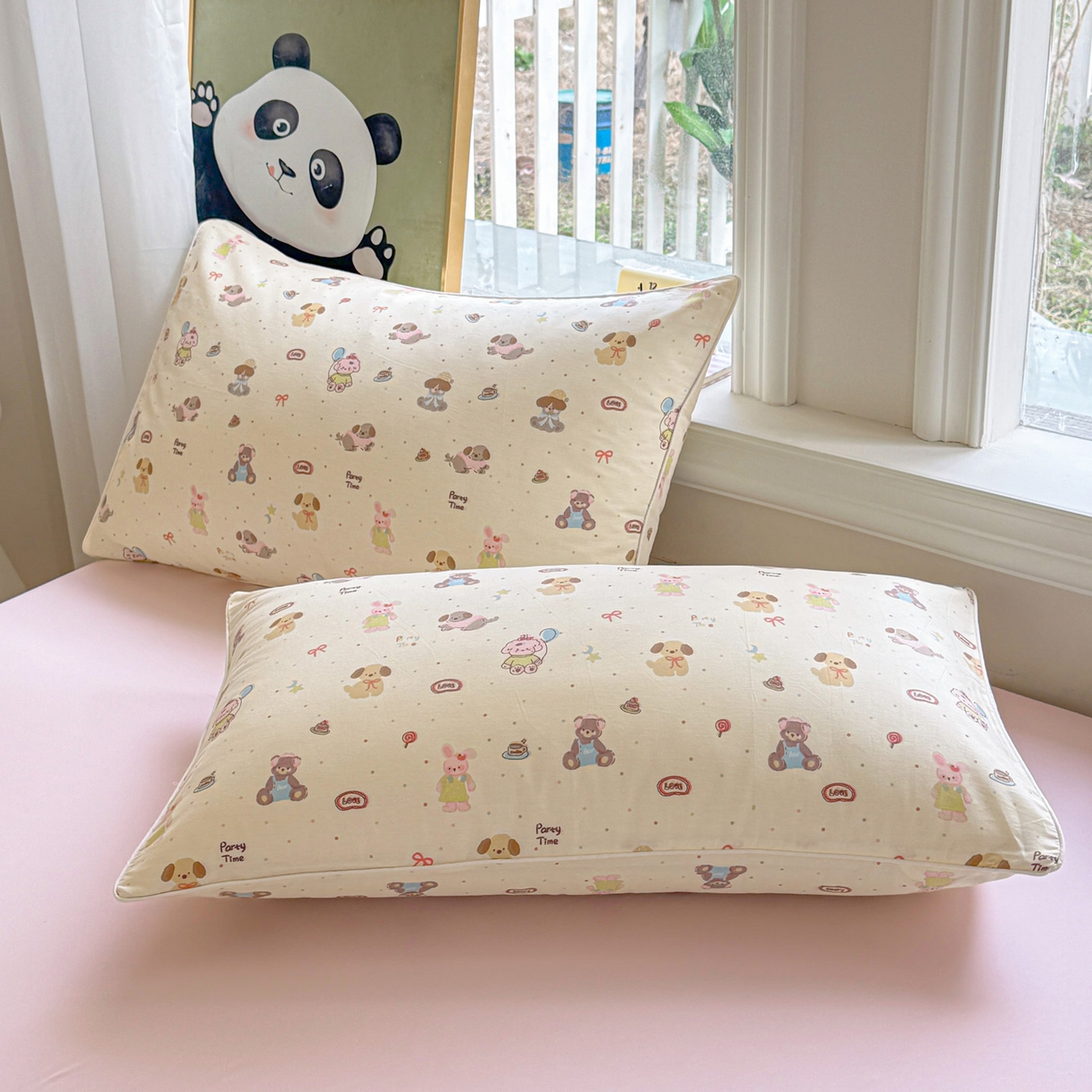 91家纺网 家纺一手货源 找家纺 万盛家纺 2026新款全棉锦氨凉感夏被夏凉被空调被 韩系小萌物