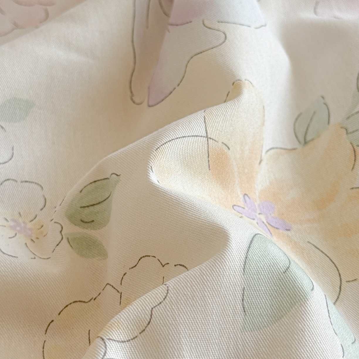 91家纺网 家纺一手货源 找家纺 万盛家纺 2026新款全棉锦氨凉感夏被夏凉被空调被 芬芳馥香