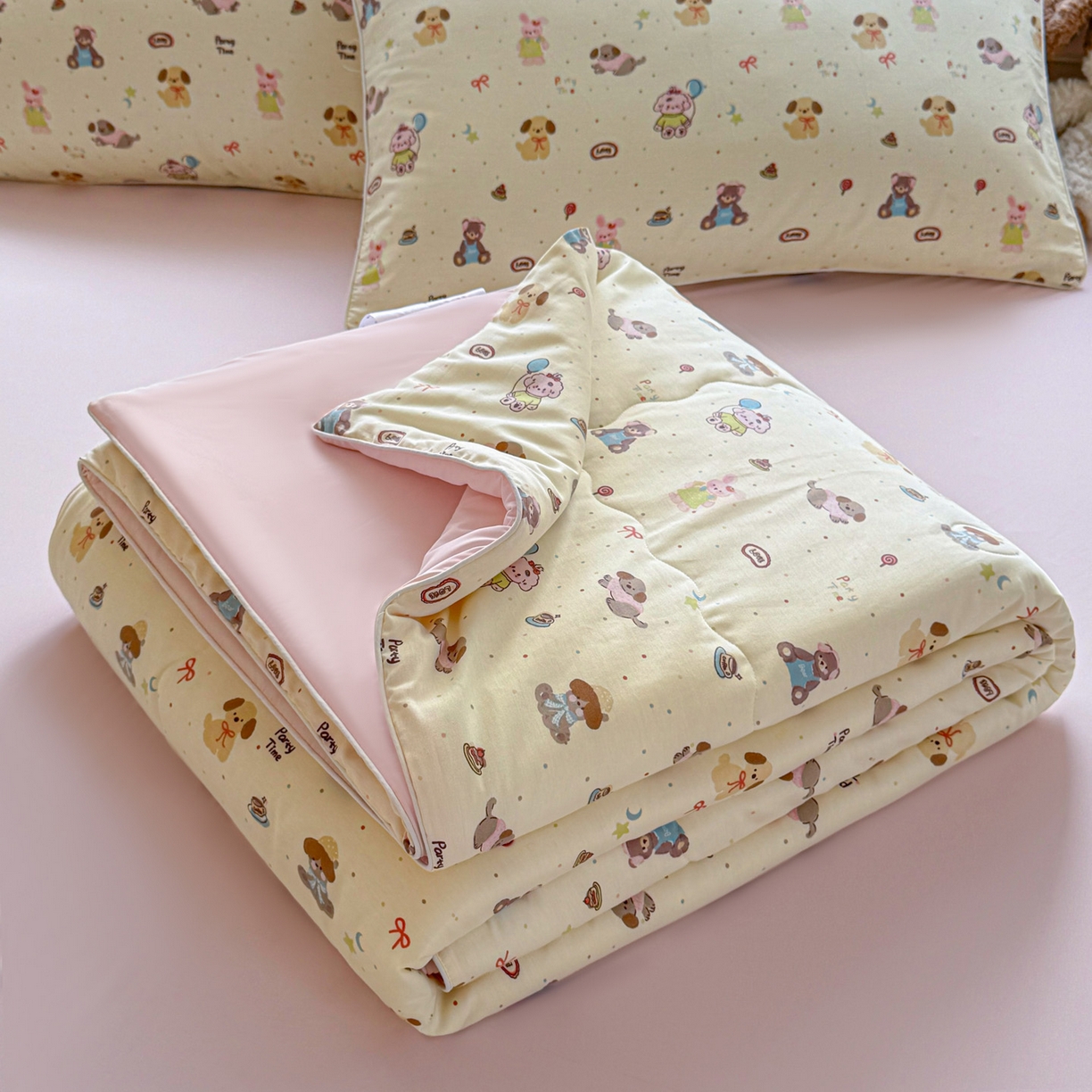 91家纺网 家纺一手货源 找家纺 （总）万盛家纺 2026新款全棉锦氨凉感夏被夏凉被空调被