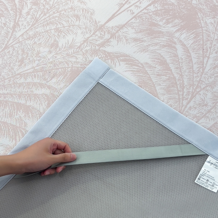 91家纺网 家纺一手货源 找家纺 倾慕 2026新款提花凉感凉席床席款三件套系列 森林奇境粉床席款