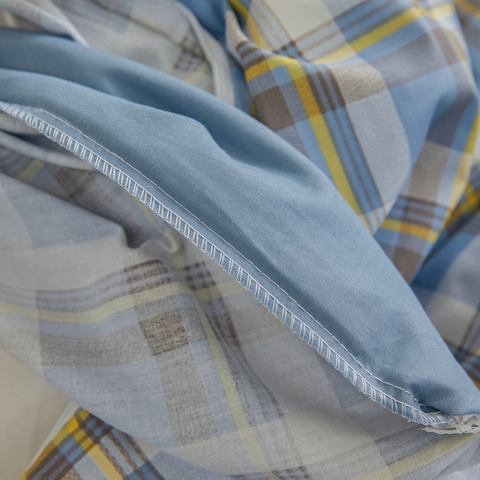 91家纺网 家纺一手货源 找家纺 恋人优选 2026新款40支13070全棉纯棉四件套 莫妮蓝