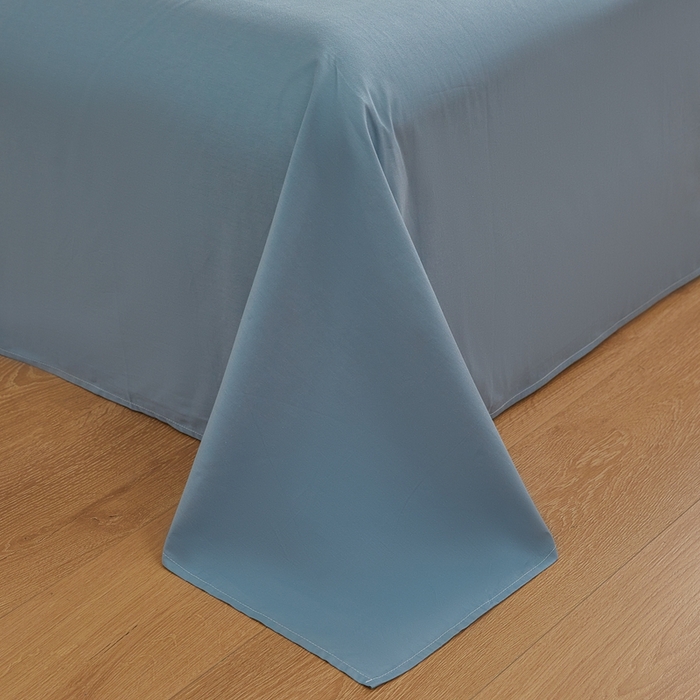 91家纺网 家纺一手货源 找家纺 恋人优选 2026新款40支13070全棉纯棉四件套 莫妮蓝