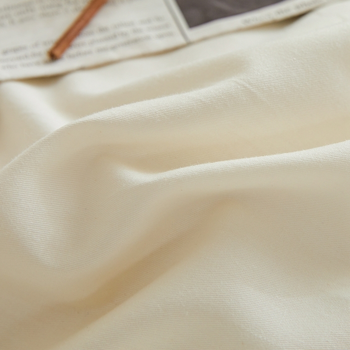 91家纺网 家纺一手货源 找家纺 恋人优选 2026新款40支13070全棉纯棉四件套 奶白+卡其