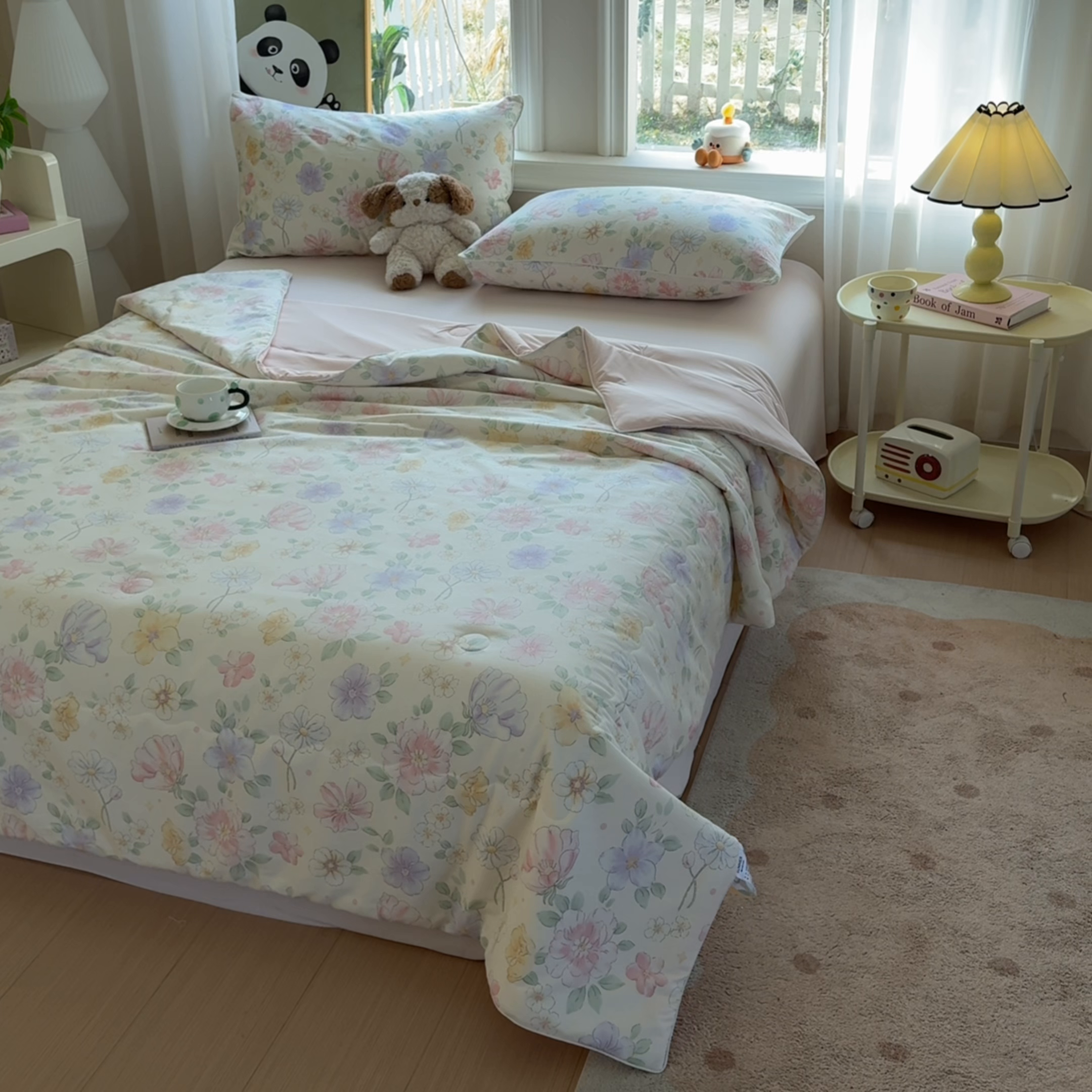 91家纺网 家纺一手货源 找家纺 （总）万盛家纺 2026新款全棉锦氨凉感夏被夏凉被空调被