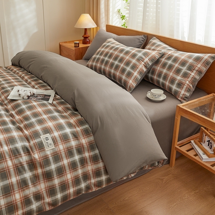 91家纺网 家纺一手货源 找家纺 恋人优选 2026新款40支13070全棉纯棉四件套 诺卡