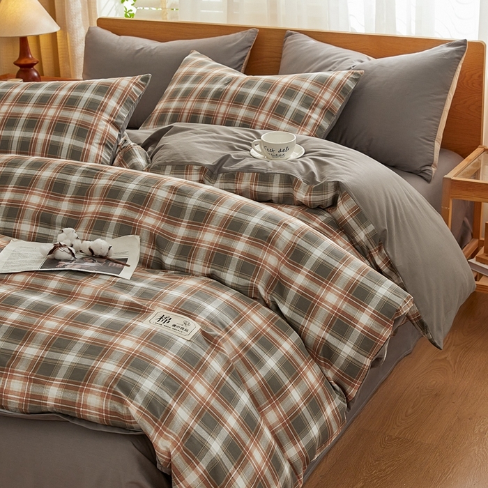 91家纺网 家纺一手货源 找家纺 恋人优选 2026新款40支13070全棉纯棉四件套 诺卡