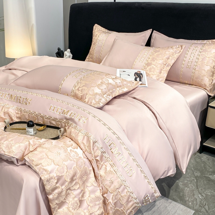 91家纺网 家纺一手货源 找家纺 （总）子曰 2026新款浮雕水洗真丝四件套