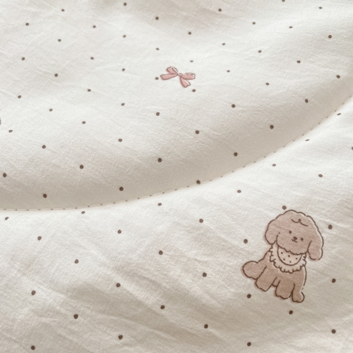 91家纺网 家纺一手货源 找家纺 老帅的工厂店 2026新款A类古棉花边抗菌夏被 奶咖犬格