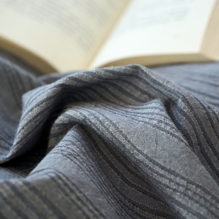 91家纺网 家纺一手货源 找家纺 恋人优选 2026新款大波浪全棉纯棉提花四件套 大波浪灰