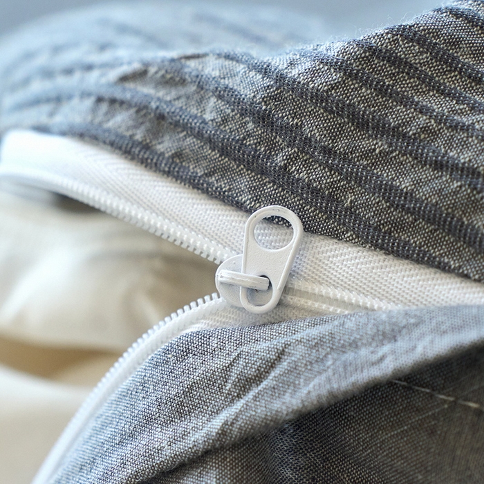 91家纺网 家纺一手货源 找家纺 恋人优选 2026新款大波浪全棉纯棉提花四件套 大波浪灰