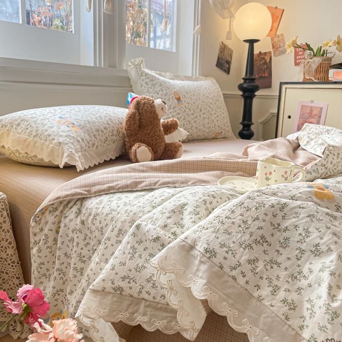 91家纺网 家纺一手货源 找家纺 老帅的工厂店 2026新款A类古棉花边抗菌夏被 狮野花集