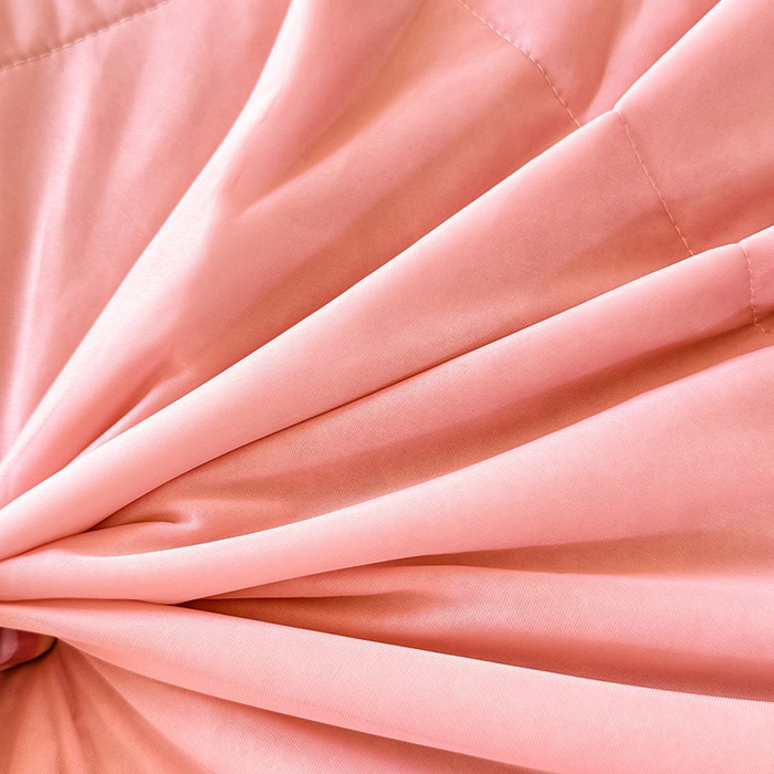 91家纺网 家纺一手货源 找家纺 后庭寝室 2026新款豆豆凉席夏被空调被四件套 完美恋人-粉色