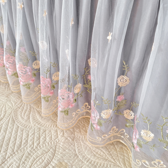 91家纺网 家纺一手货源 找家纺 后庭寝室 2026新款豆豆凉席夏被空调被四件套 完美恋人-浅灰