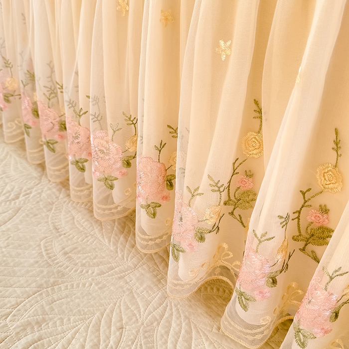 91家纺网 家纺一手货源 找家纺 后庭寝室 2026新款豆豆凉席夏被空调被四件套 完美恋人-米色