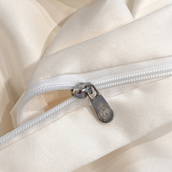 91家纺网 家纺一手货源 找家纺 子曰 2026新款浮雕水洗真丝四件套 醉蝴蝶-米白