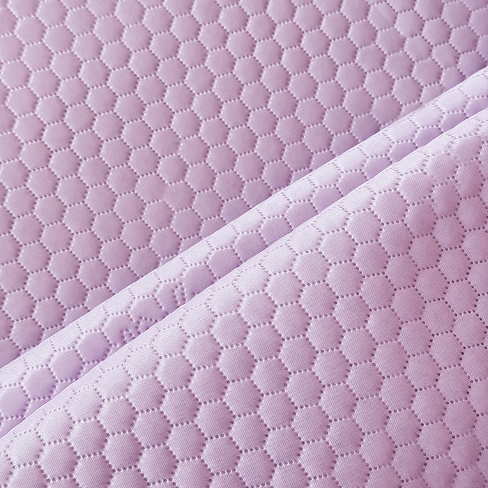 91家纺网 家纺一手货源 找家纺 后庭寝室 2026新款豆豆凉席夏被空调被四件套 完美恋人-浅紫