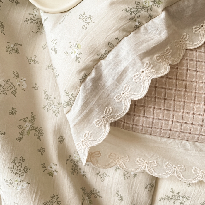 91家纺网 家纺一手货源 找家纺 老帅的工厂店 2026新款A类古棉花边抗菌夏被 兔盯花语