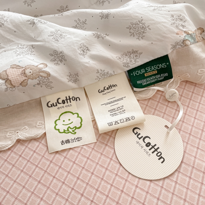 91家纺网 家纺一手货源 找家纺 老帅的工厂店 2026新款A类古棉花边抗菌夏被 兔序