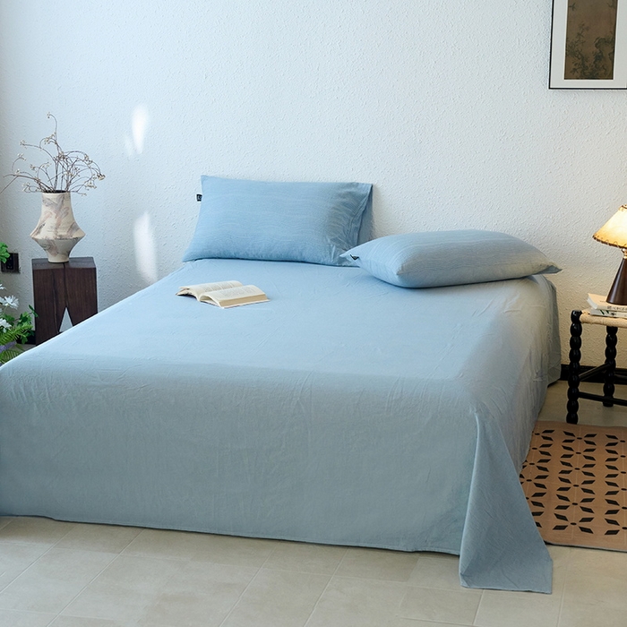 91家纺网 家纺一手货源 找家纺 恋人优选 2026新款大波浪全棉纯棉提花四件套 大波浪兰