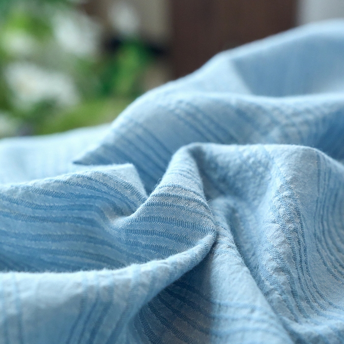 91家纺网 家纺一手货源 找家纺 恋人优选 2026新款大波浪全棉纯棉提花四件套 大波浪兰