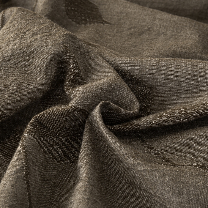 91家纺网 家纺一手货源 找家纺 恋人优选 2026新款樱花叶全棉纯棉提花四件套 樱花叶-咖