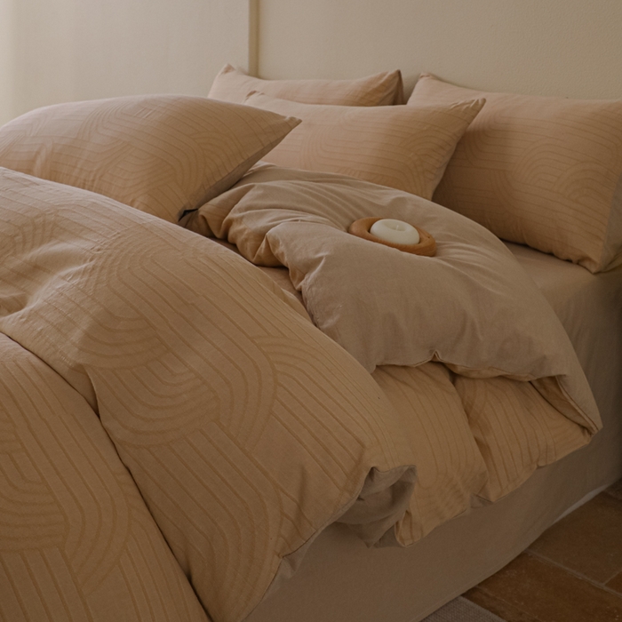 91家纺网 家纺一手货源 找家纺 （总）恋人优选 2026新款浮光全棉纯棉提花四件套